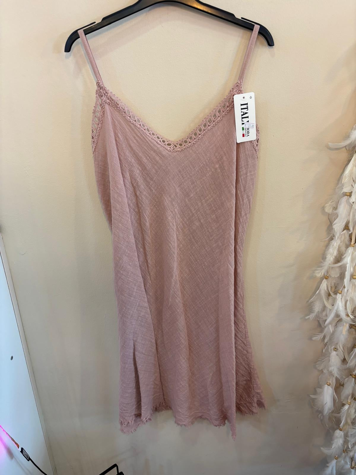 Vestido corto boho