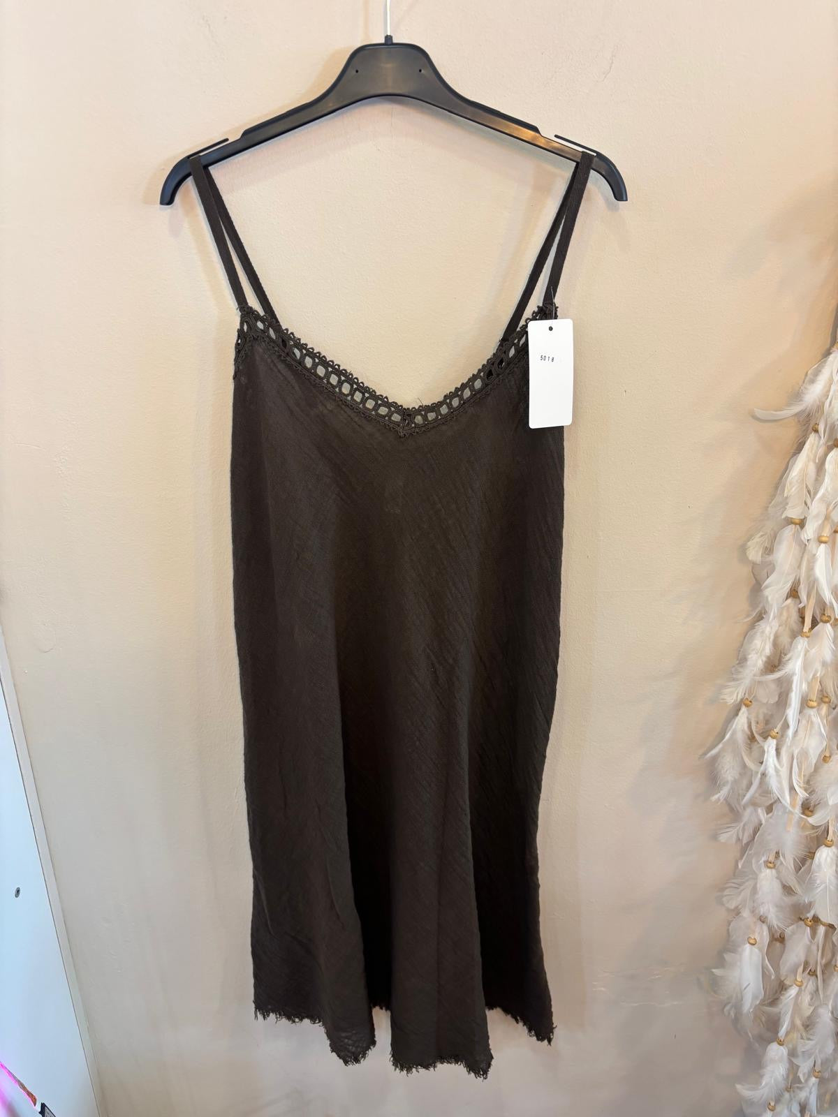 Vestido corto boho