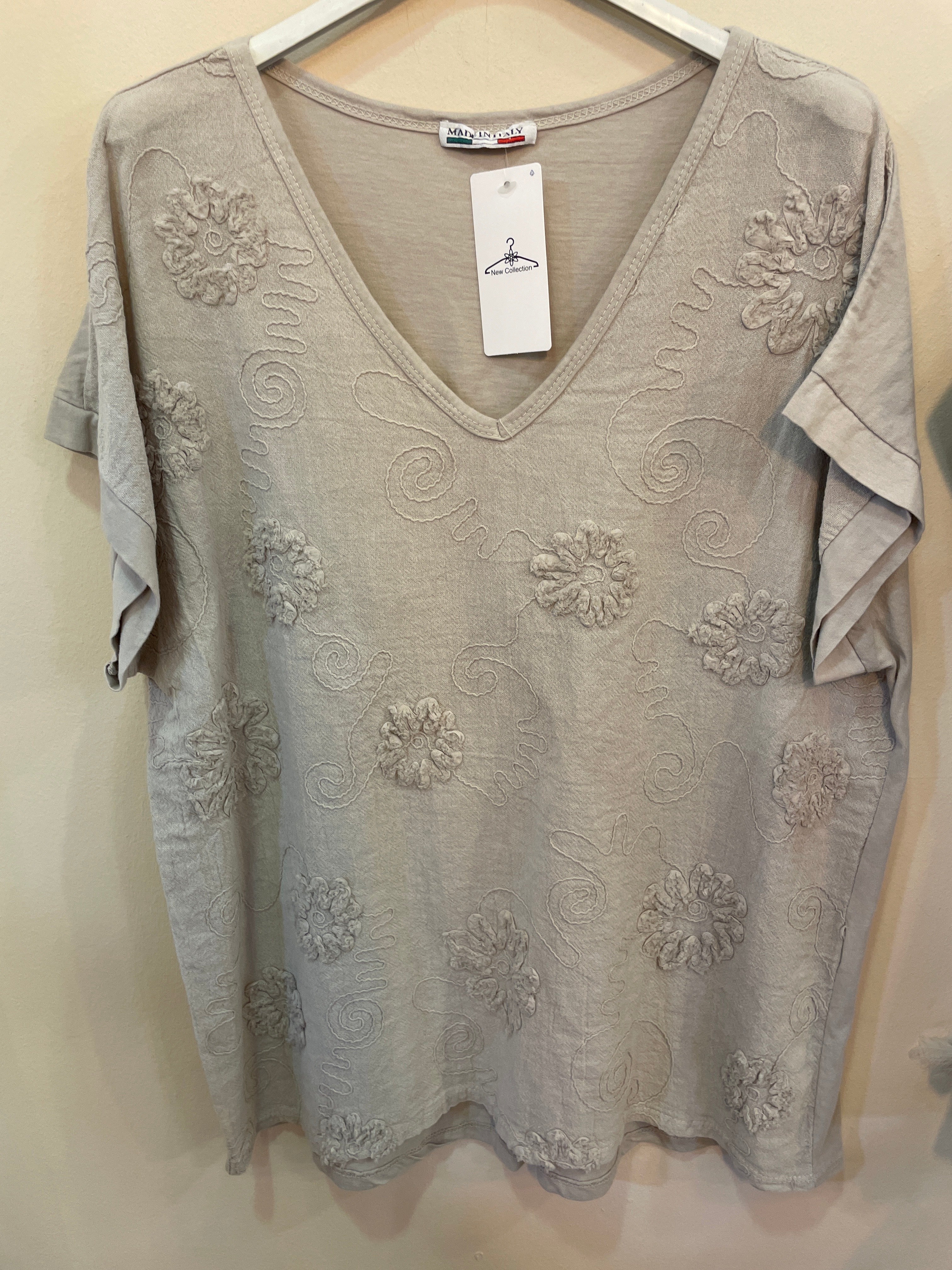 Camiseta flora