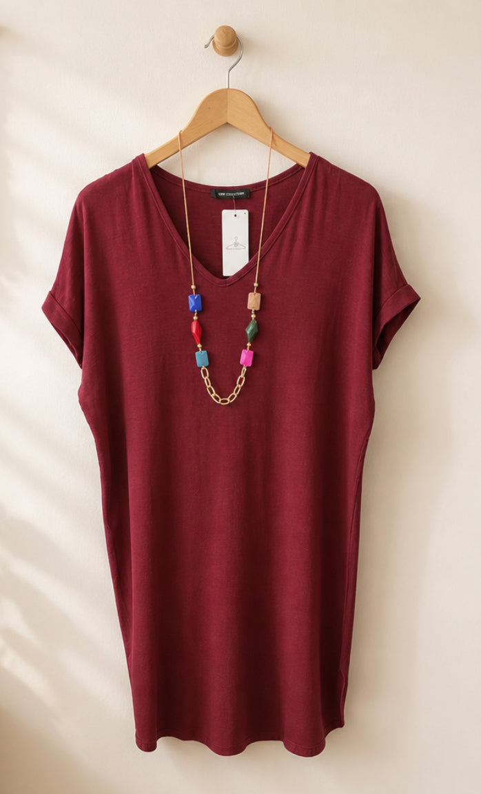 Vestido largo de talla grande