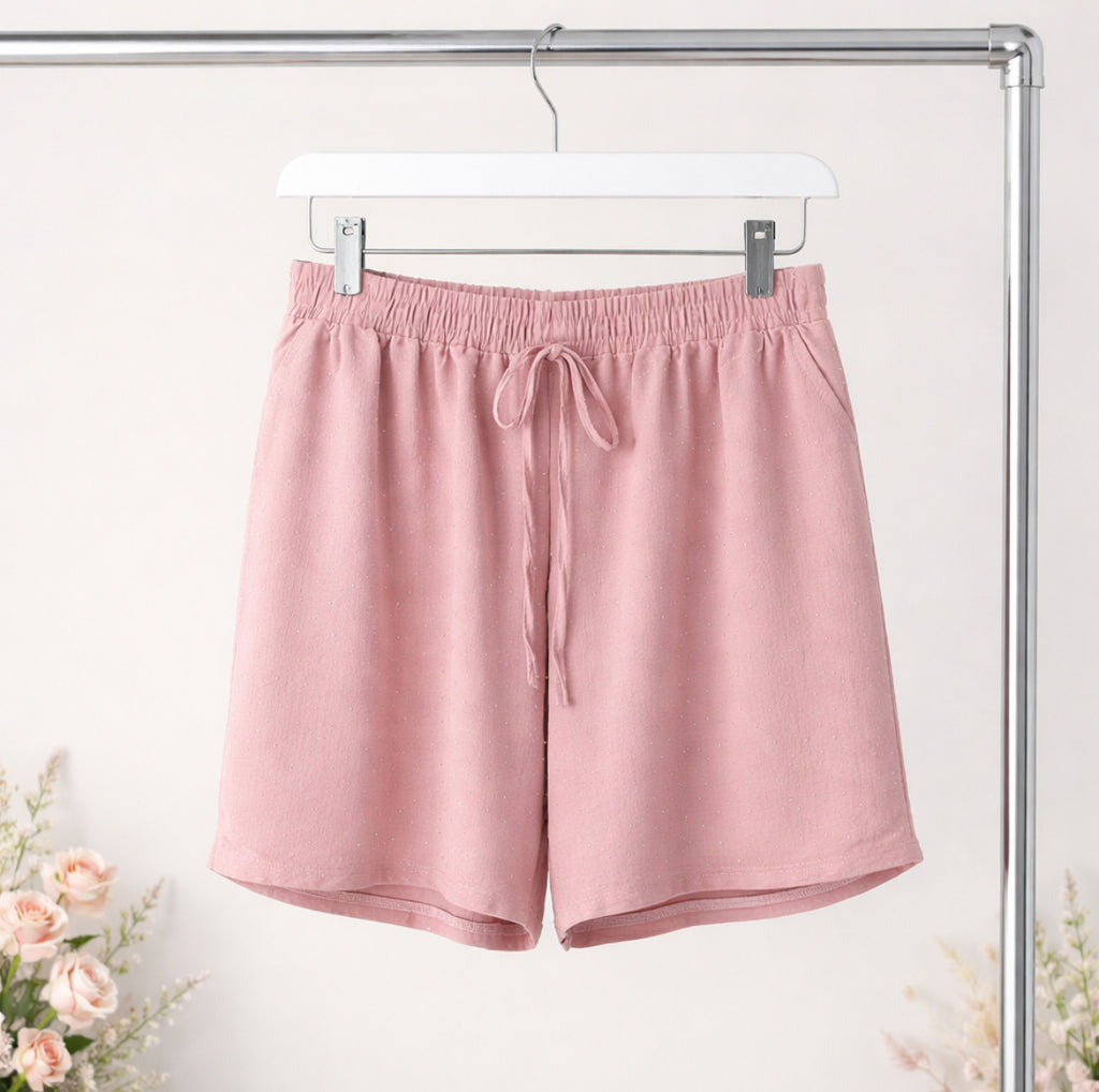 Short Fluido con Brillos Sutiles