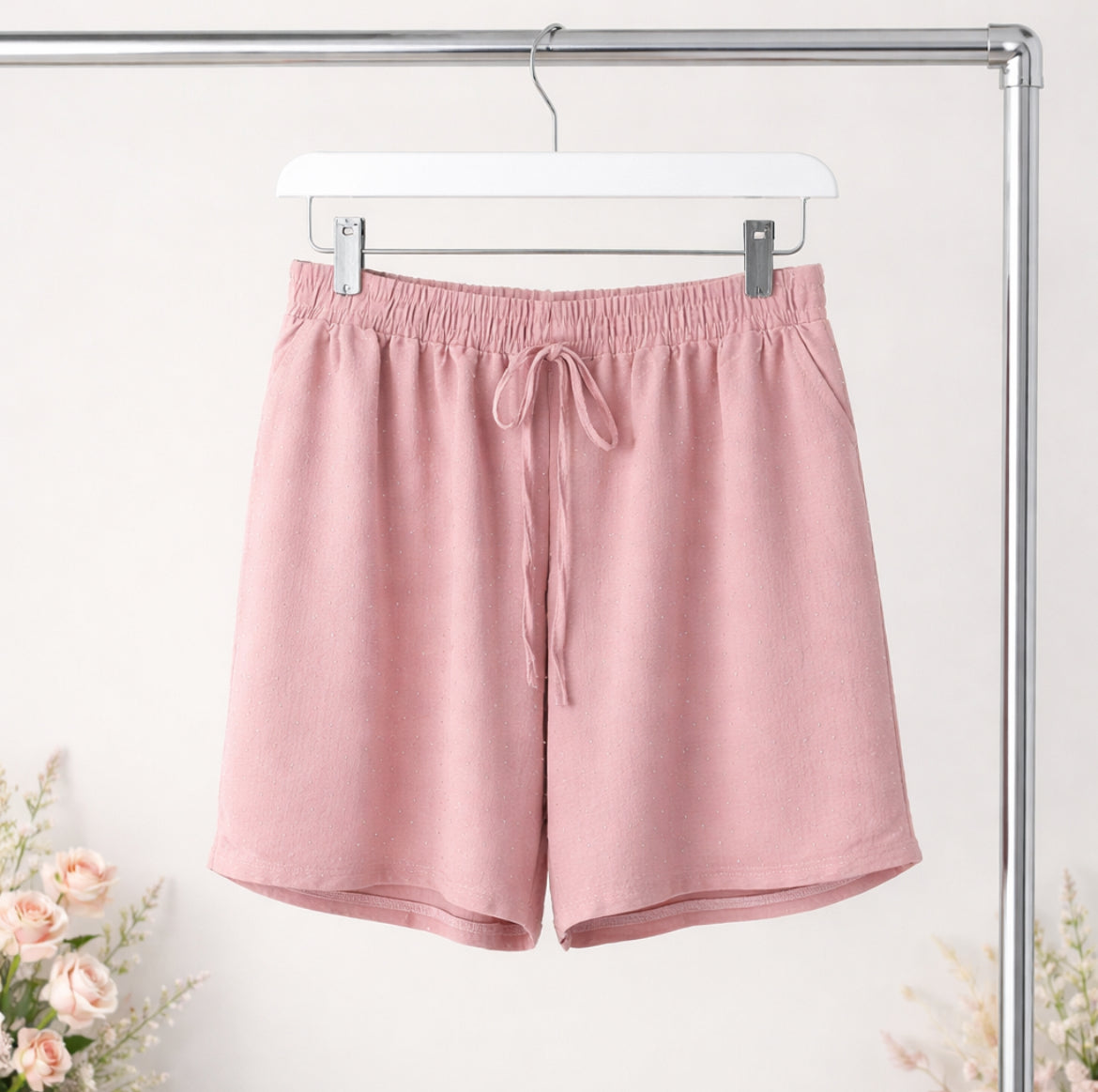 Short Fluido con Brillos Sutiles