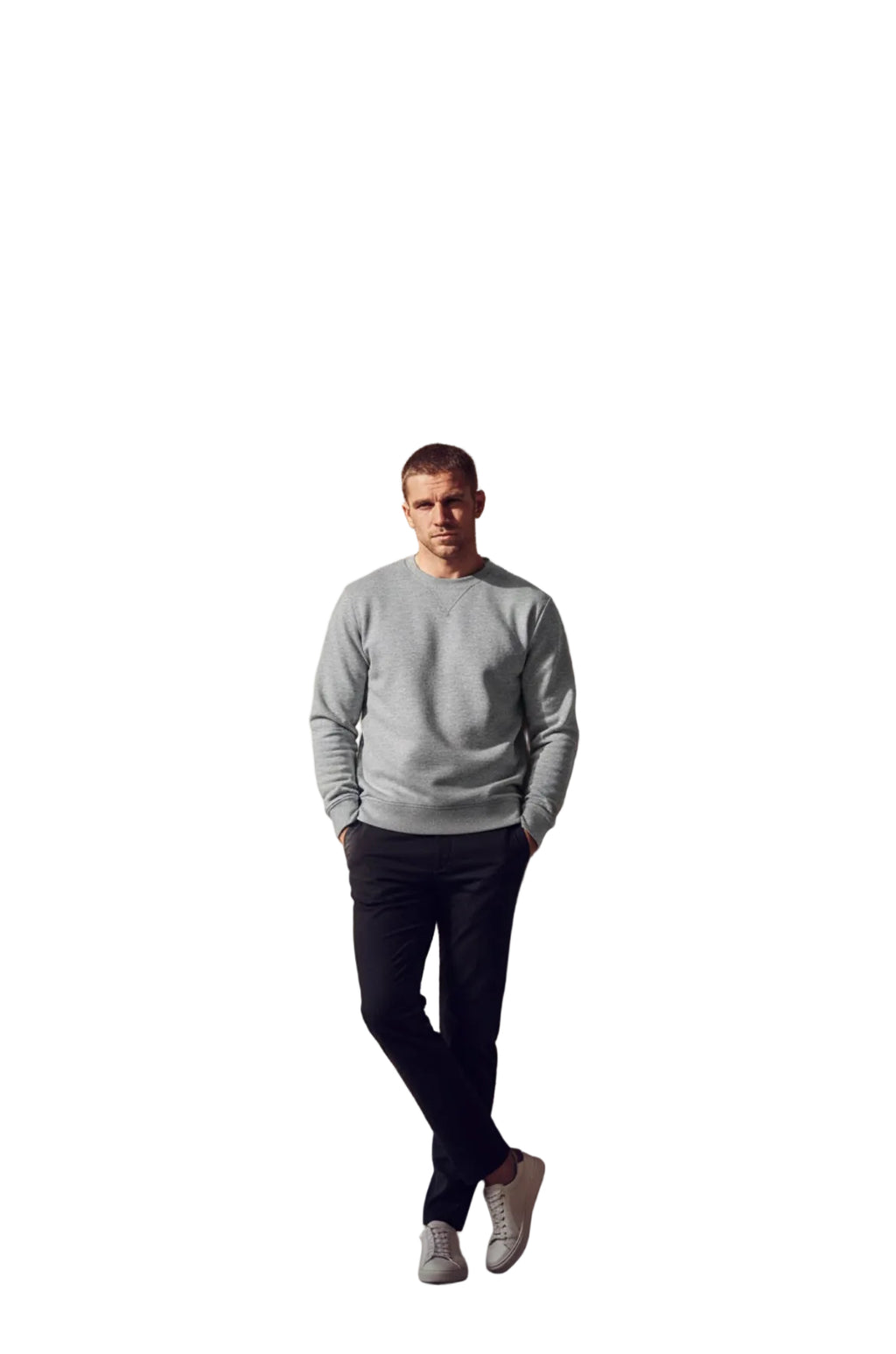 Sudadera con pelito, calentito.