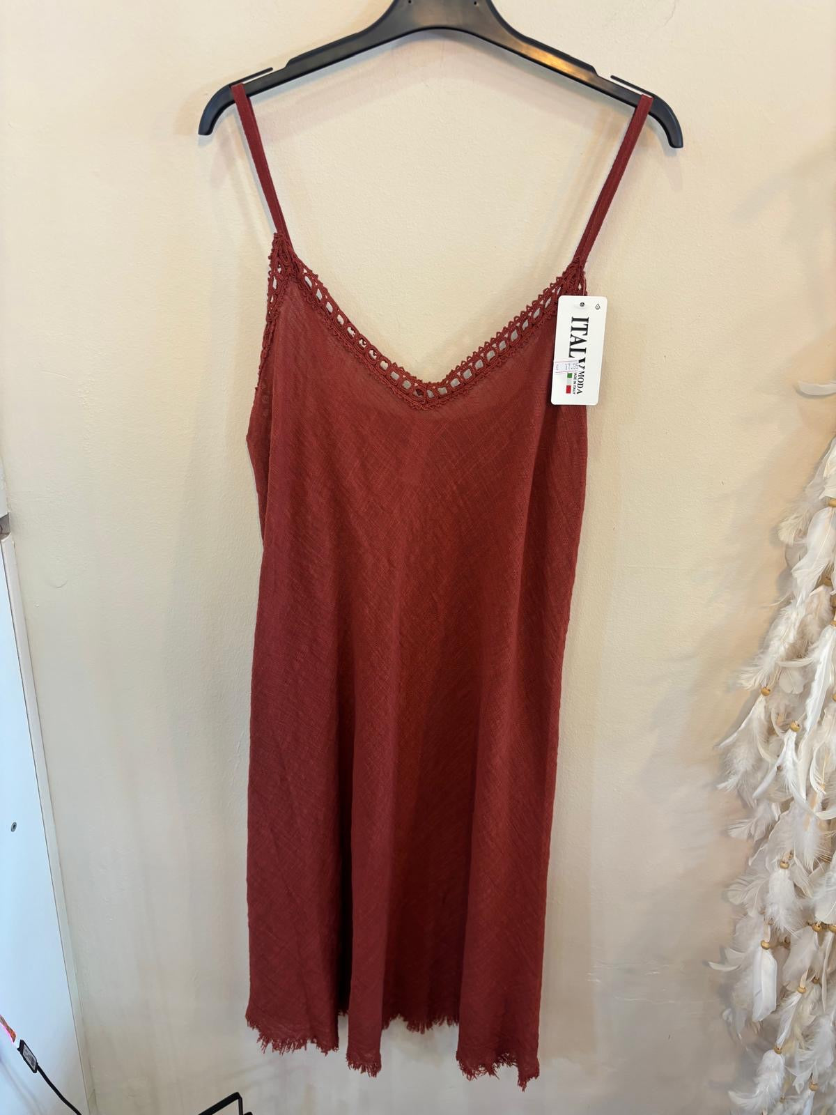 Vestido corto boho