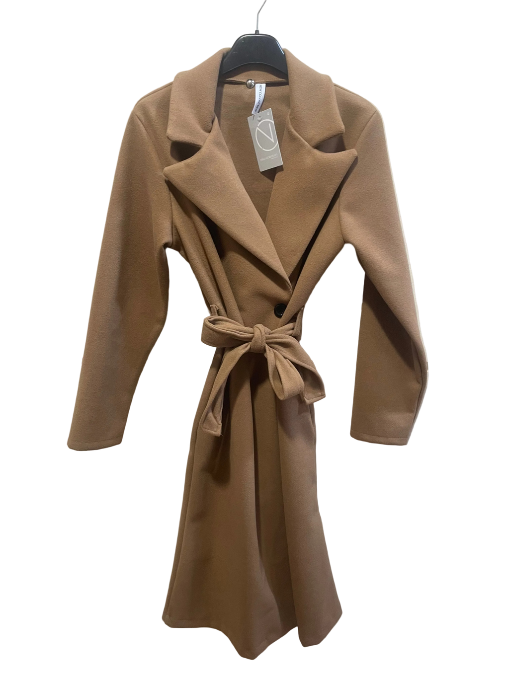 Abrigo ligero con cinturón. Elegante,comodo y perfecto para al dia a dia.