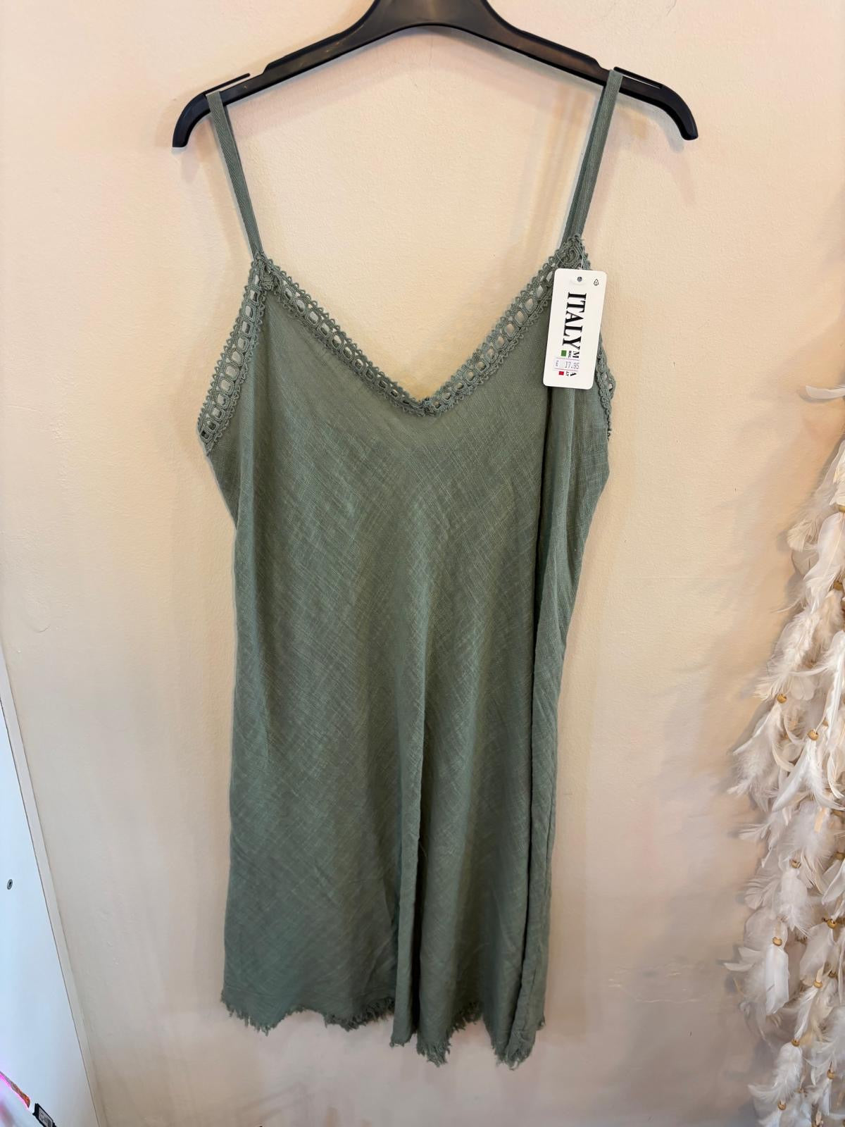 Vestido corto boho
