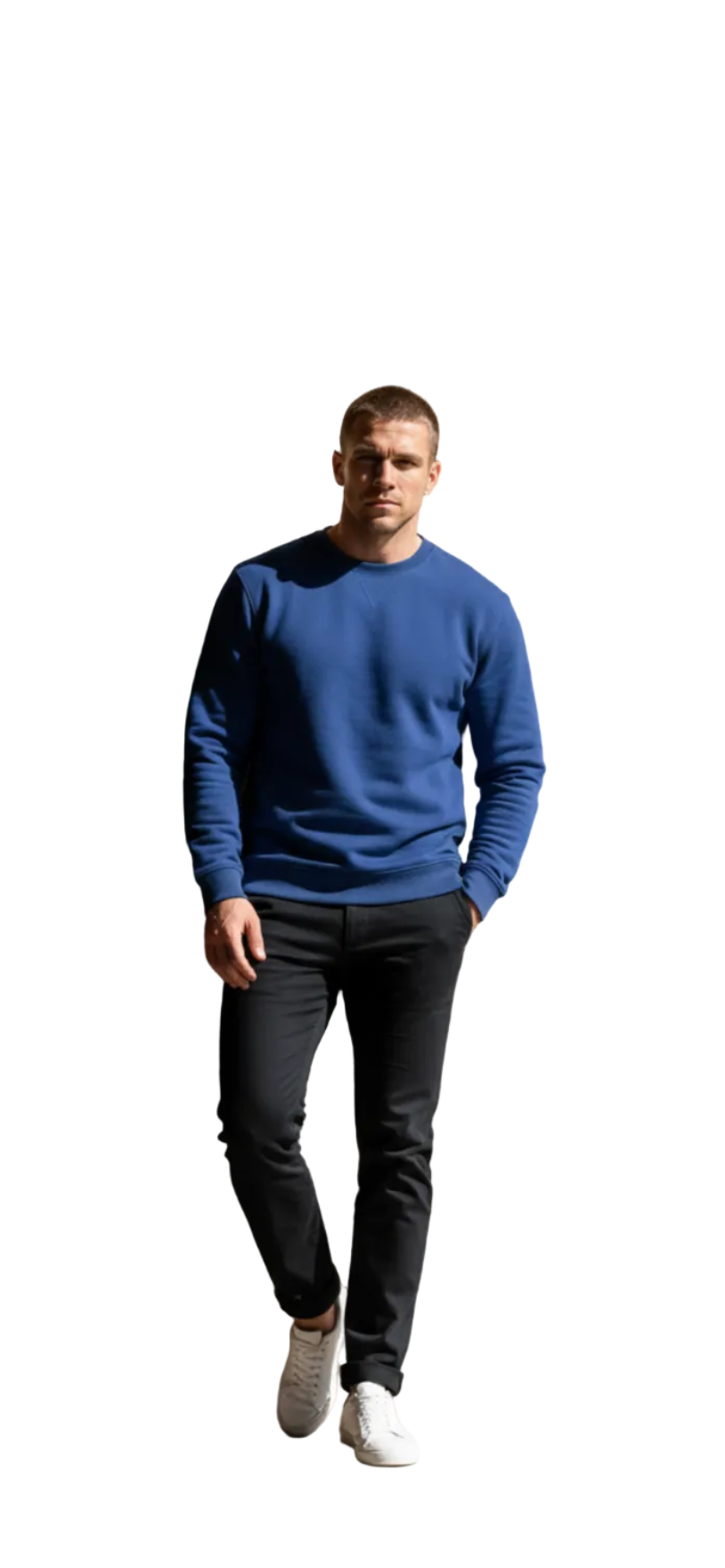Sudadera con pelito, calentito.