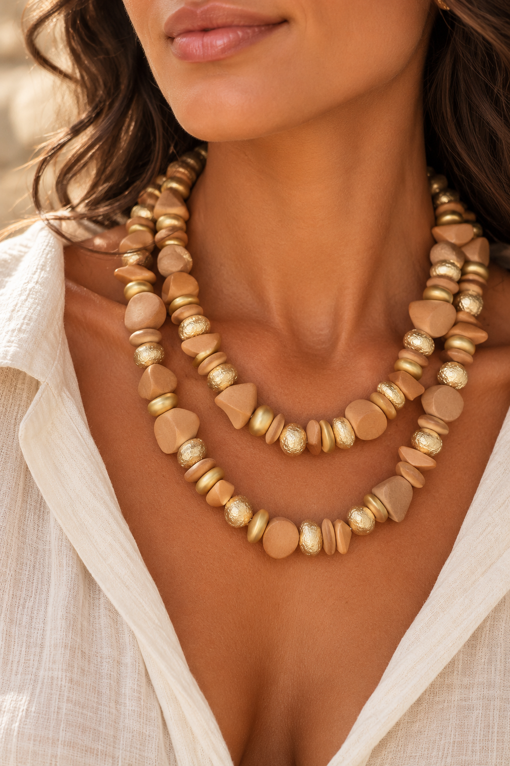 Collar Boho Chic de Cuentas