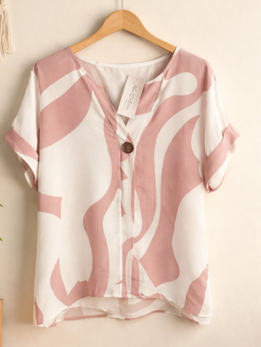 Blusa estampada