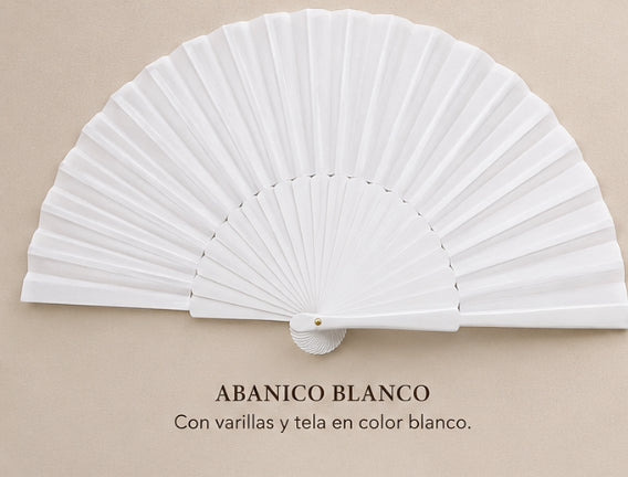 Abanico Grande 56 cm en 4 colores
