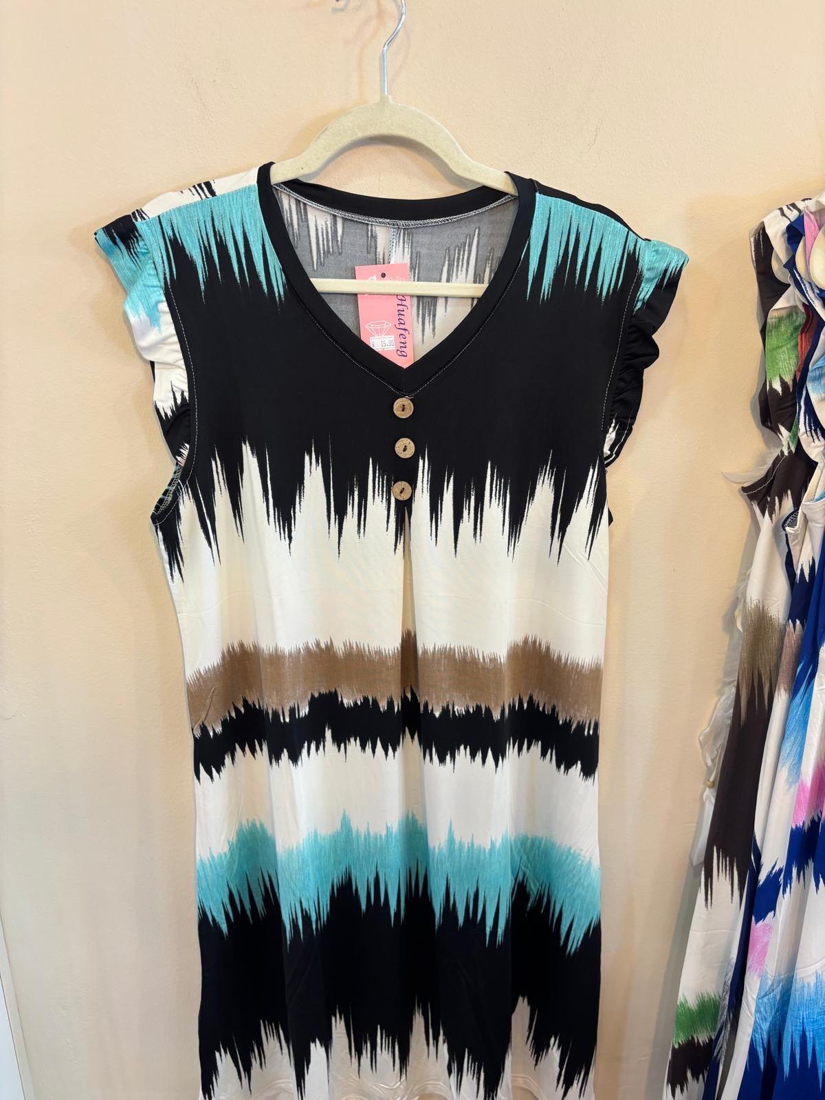 Vestido Estampado Multicolor