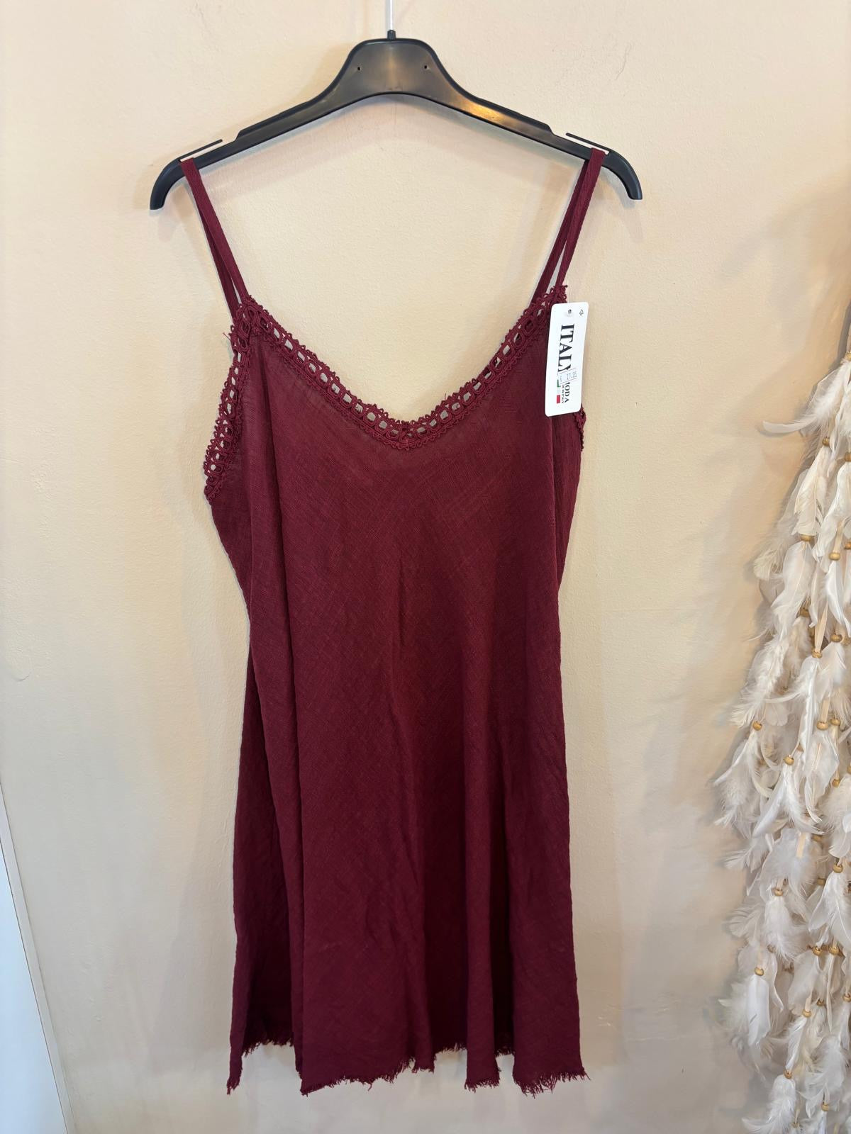 Vestido corto boho