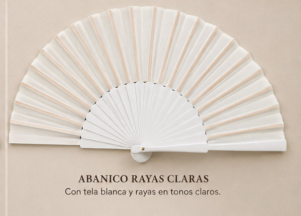 Abanico Grande 56 cm en 4 colores