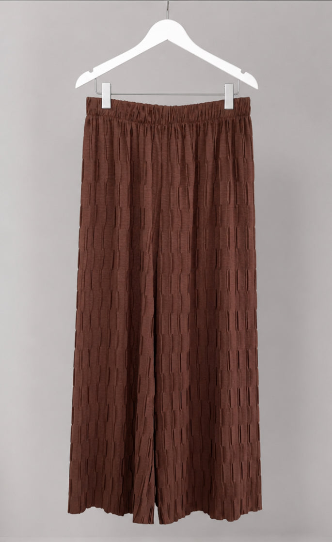 Pantalón Texturizado elegante