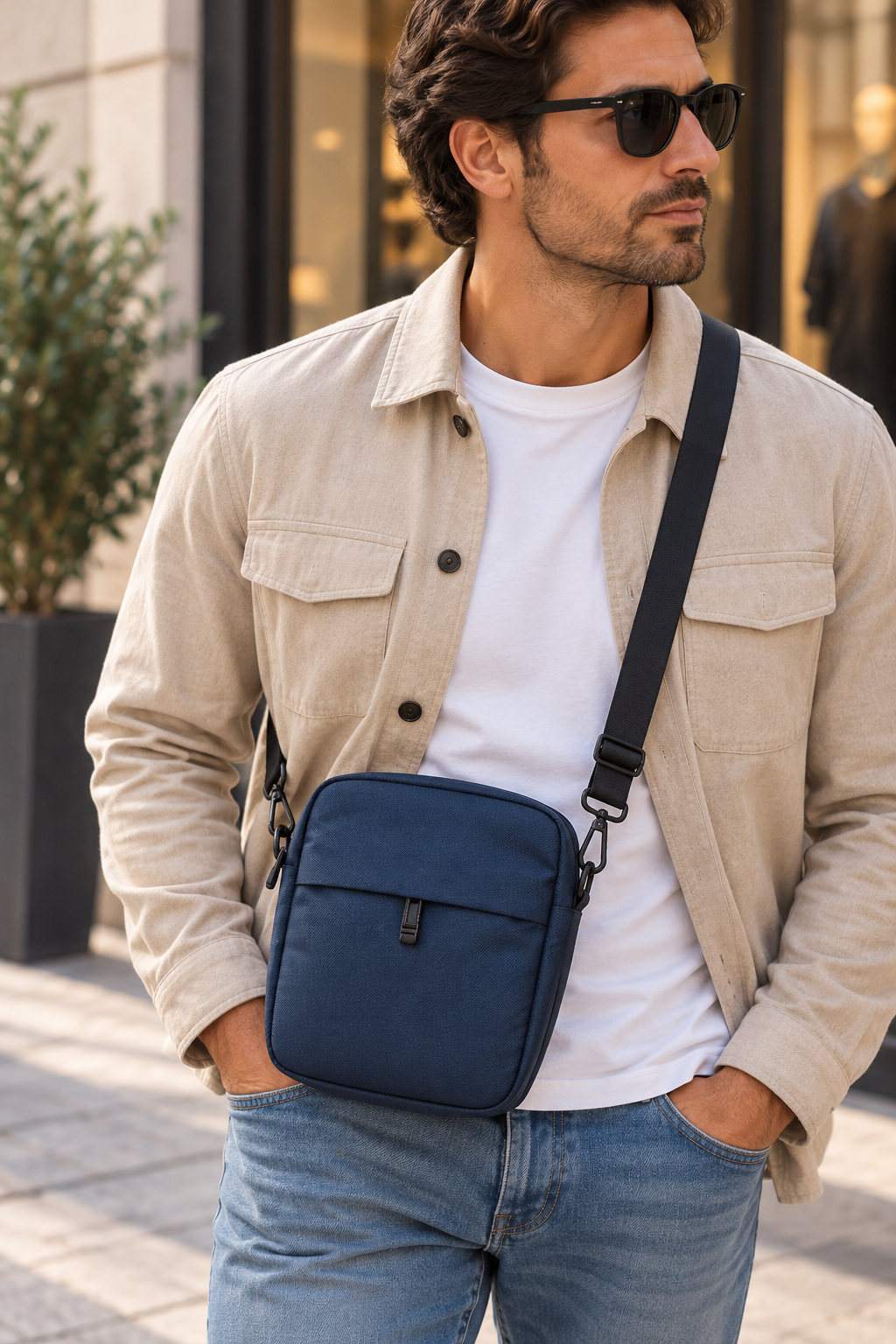 Bandolera zipper