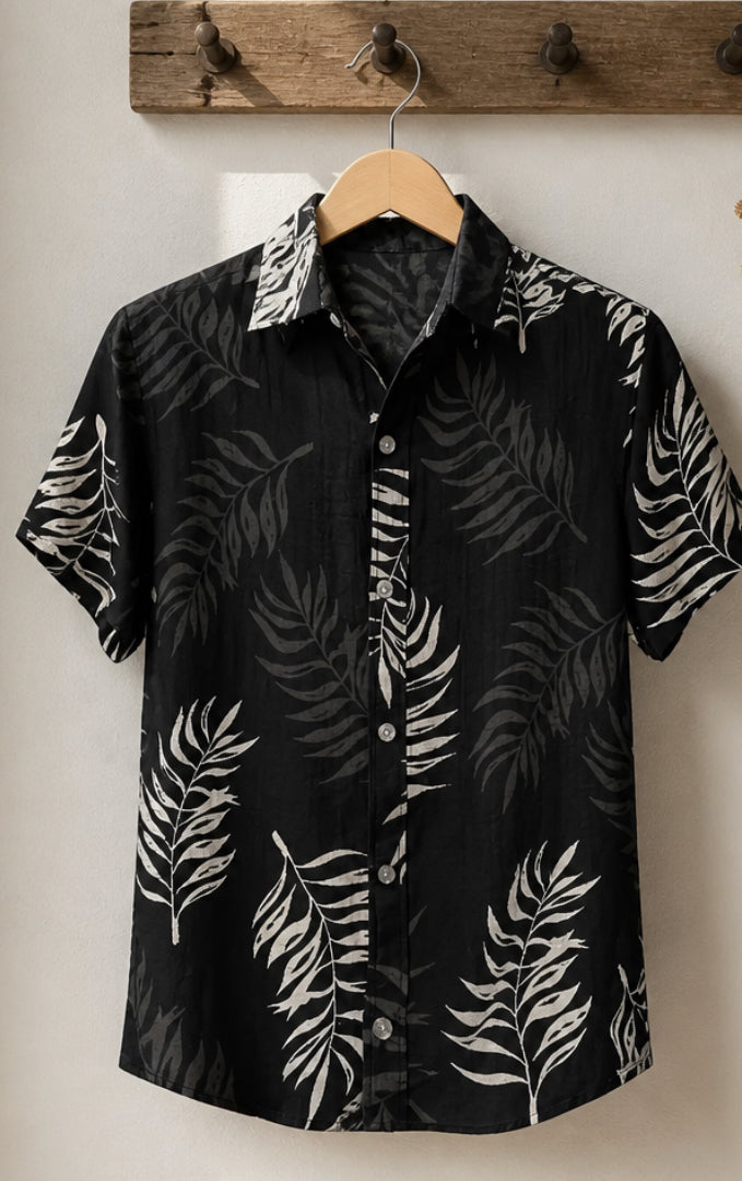 Camisa tropical hombre