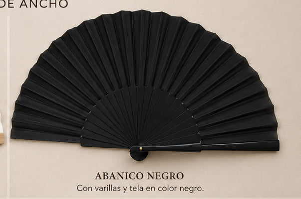 Abanico Grande 56 cm en 4 colores