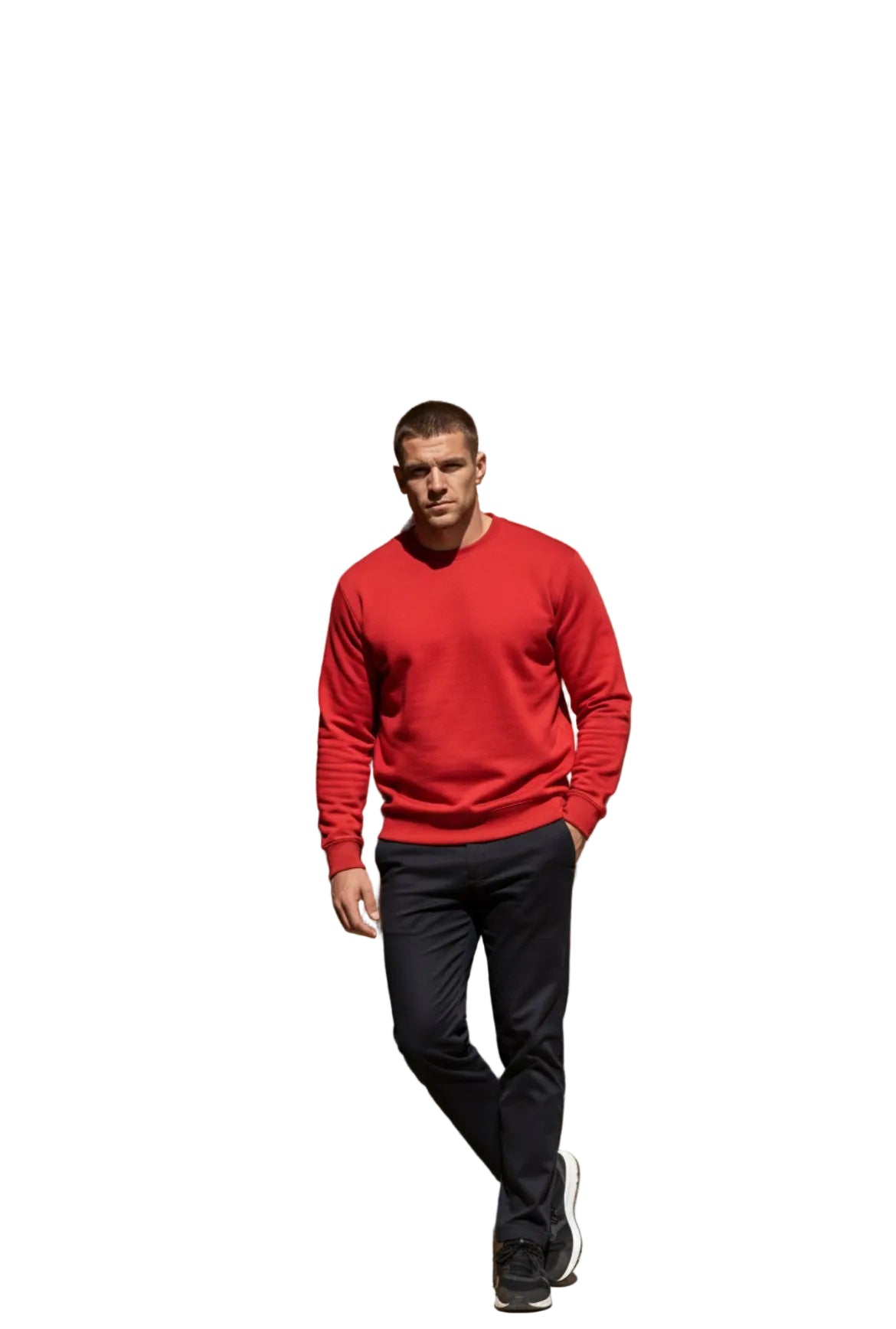 Sudadera con pelito, calentito.