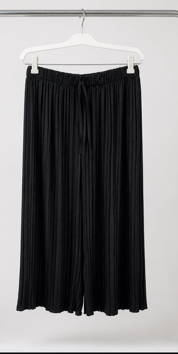 Pantalón Culotte Plisado