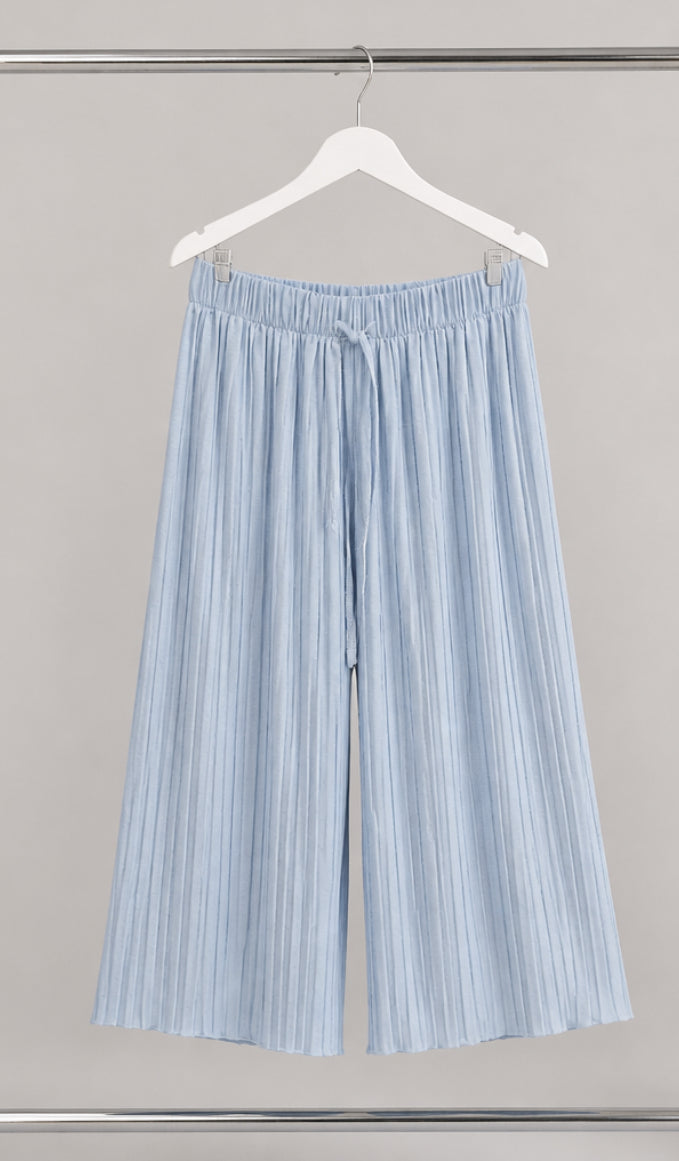 Pantalón Culotte Plisado