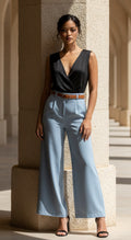 Pantalon con cinturón