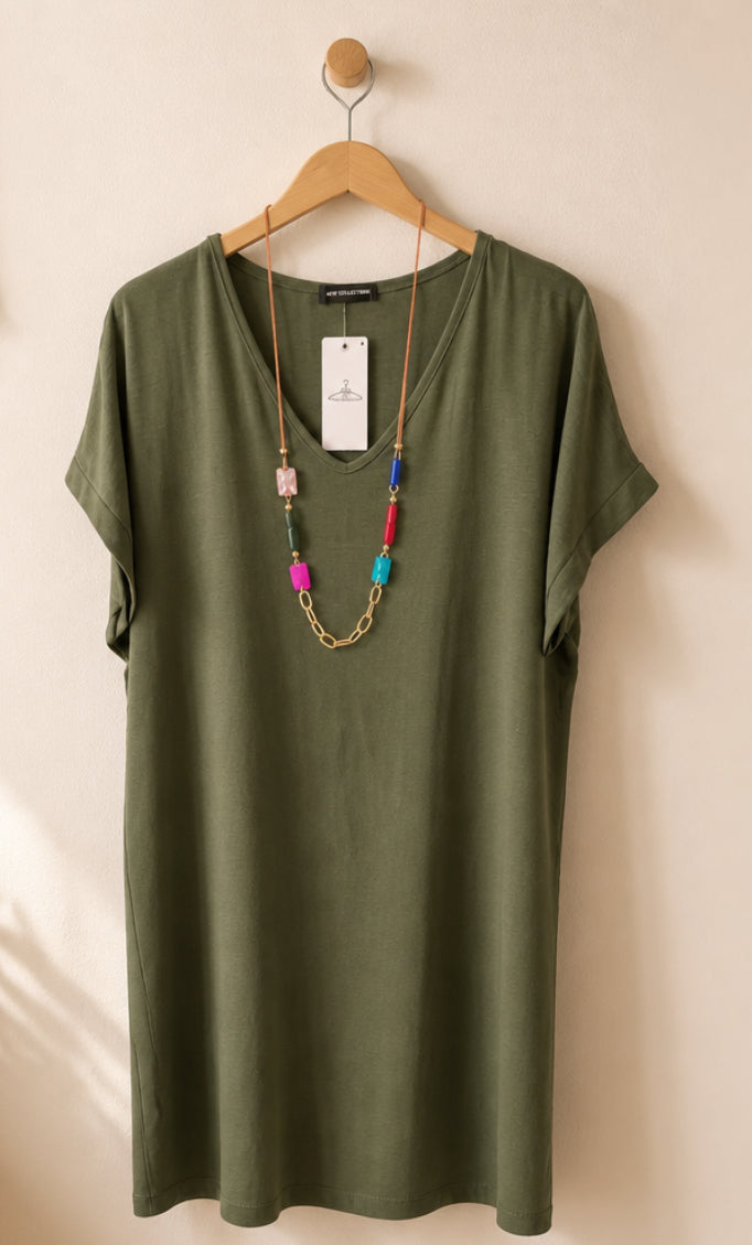 Vestido largo de talla grande