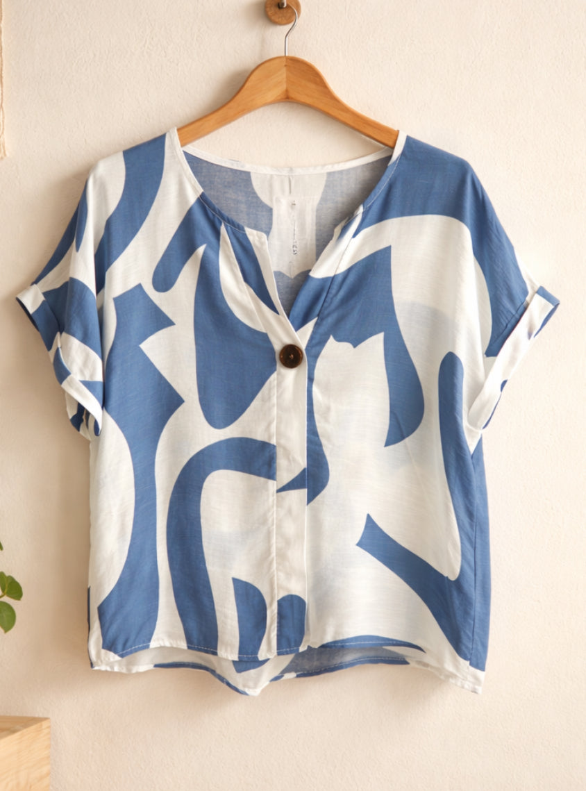 Blusa estampada