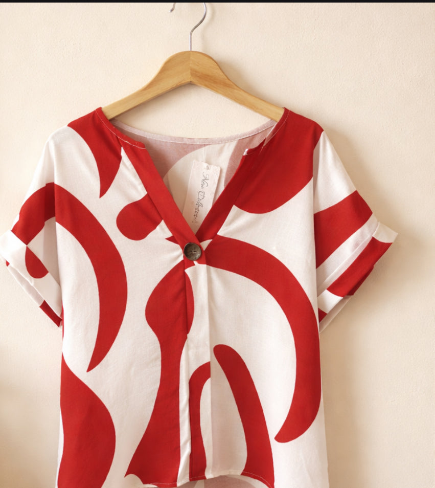 Blusa estampada