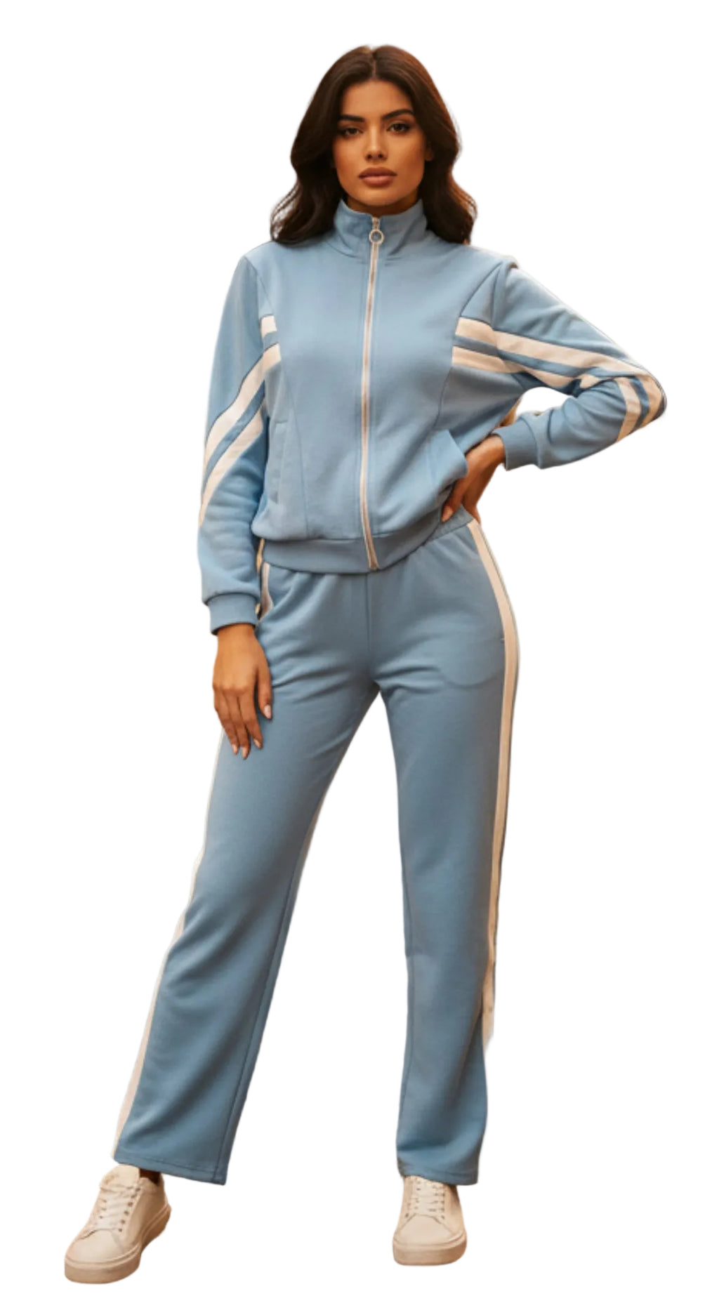 Conjunto con  2 rayas