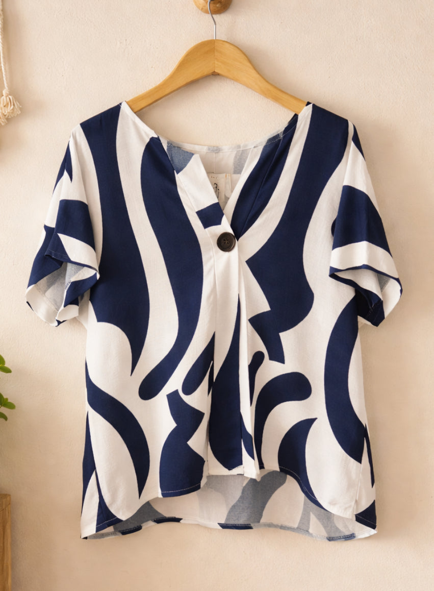 Blusa estampada