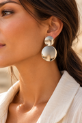 Pendientes Dúo Glamour acero