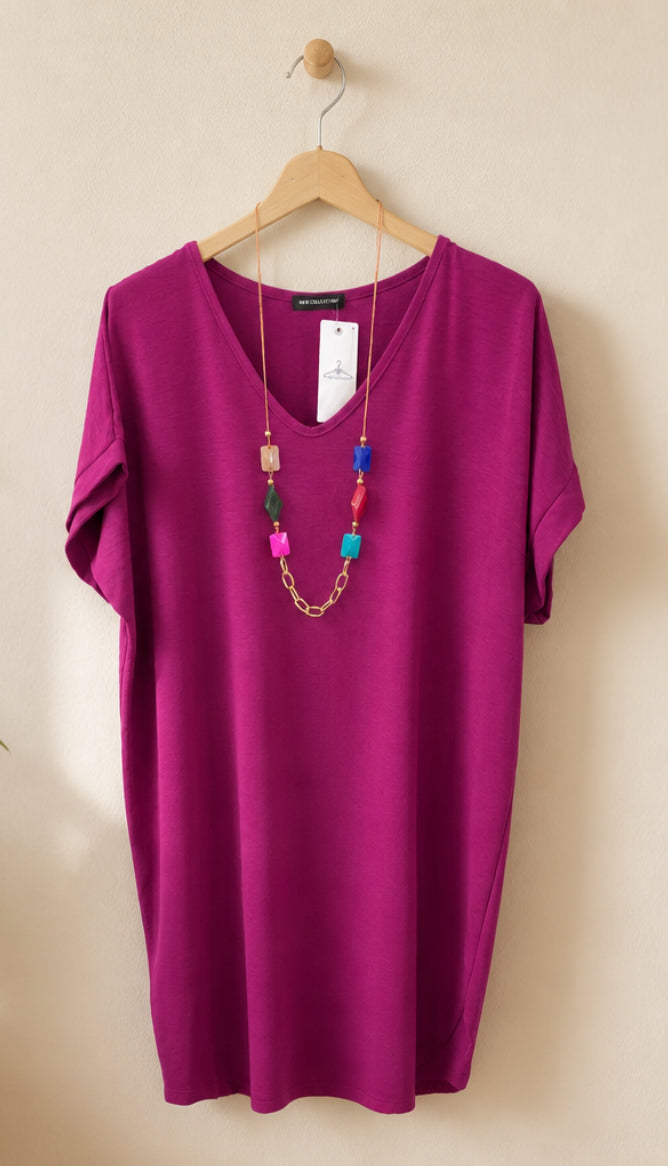 Vestido largo de talla grande