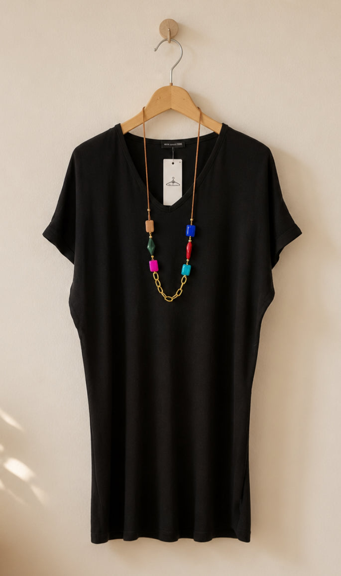 Vestido largo de talla grande