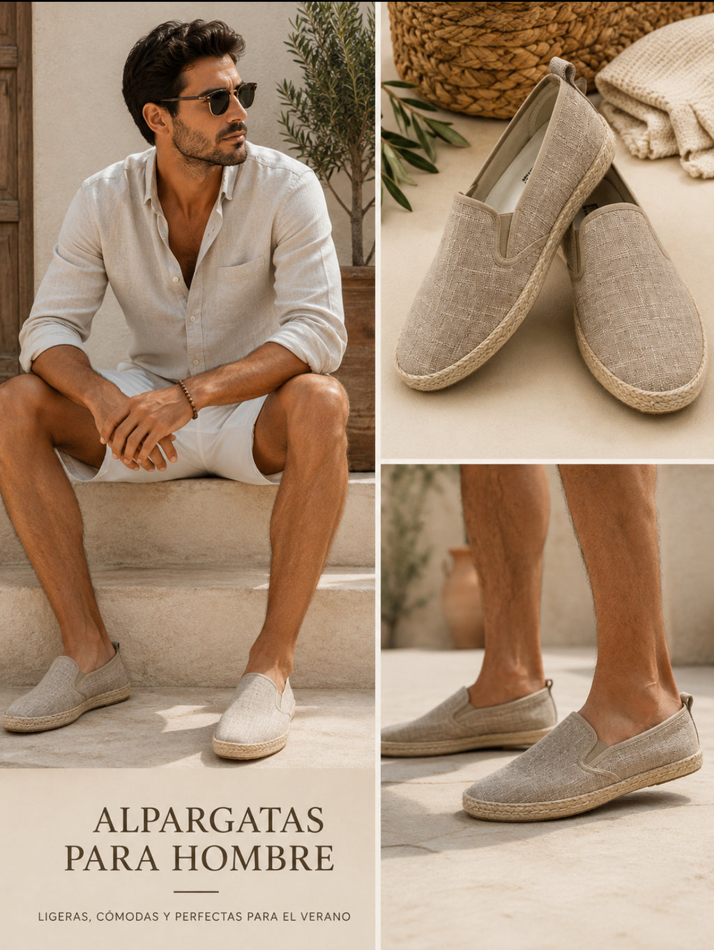 Alpargatas Taupe