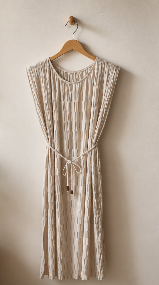Vestido Largo Texturizado