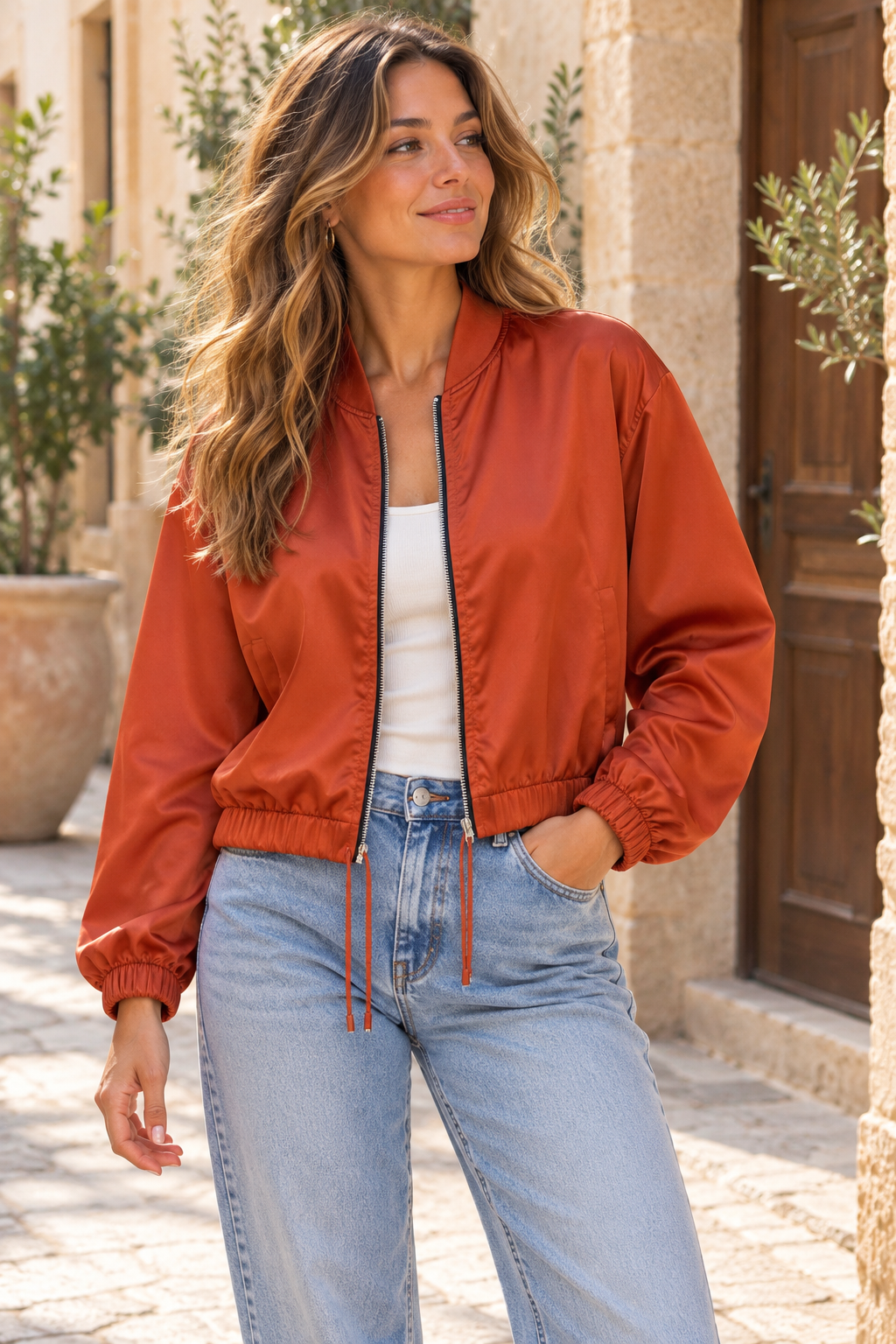 Chaqueta Satin